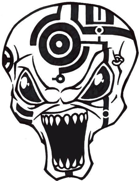 tribal alien by Bulletssf on DeviantArt