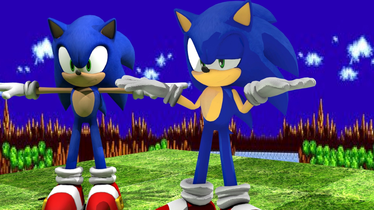 Cel Shaded Sonic Attempt by ShaneLeath on DeviantArt