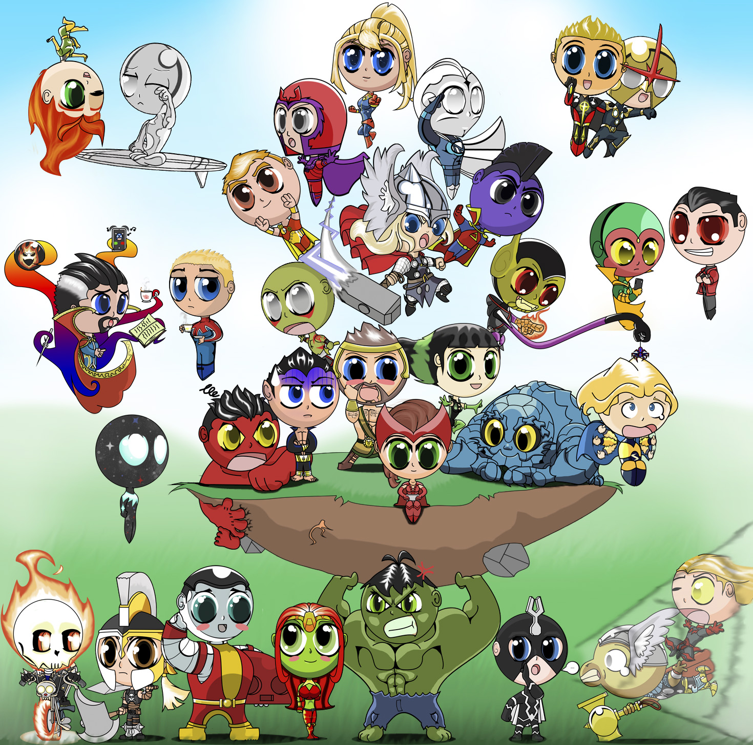 Chibi: mightiest heroes in the Marvel Universe