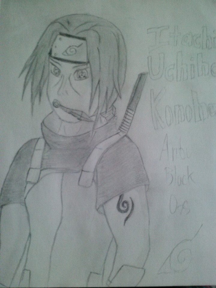 itachi anbu sketch