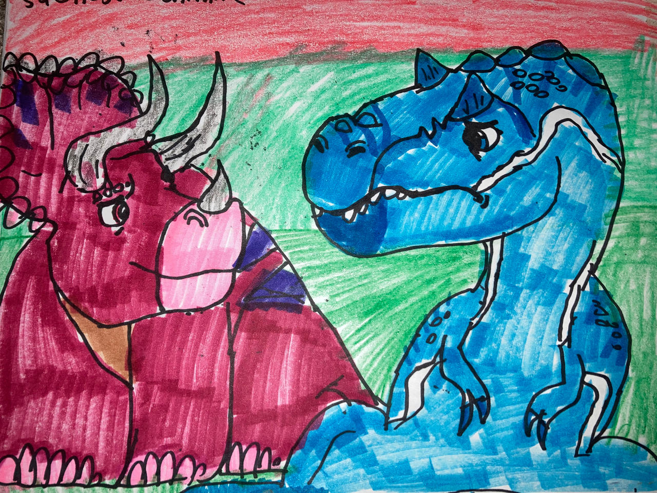 Dino Ranch:Angus cheering up Sapphire by TurningRedXDcshglove on DeviantArt