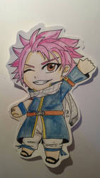 Natsu Dragneel paper child