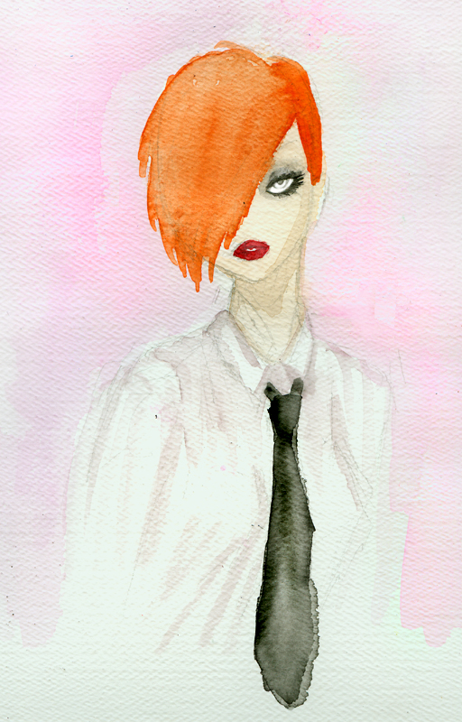 i watercolored shirley manson