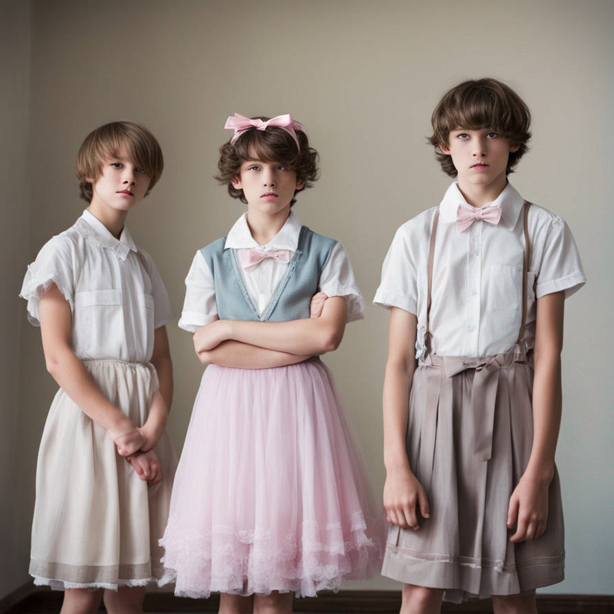 Middle School Boys Dressed Up As Girls For Pettico By TabithaO88 On middle-school-boys-dressed-up-as-girls-for-pettico-by-tabithao88-on