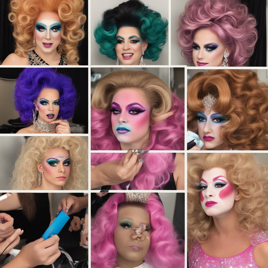 Big hair middle school drag queens getting their m by TabithaO88 on