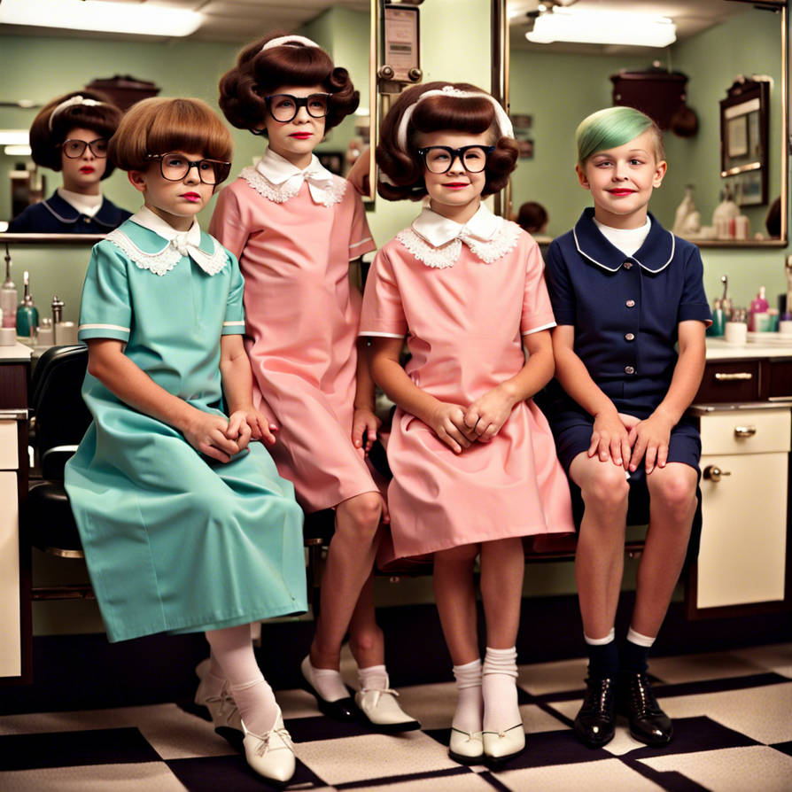 Boys disguised as girls go back in time to 1965 be