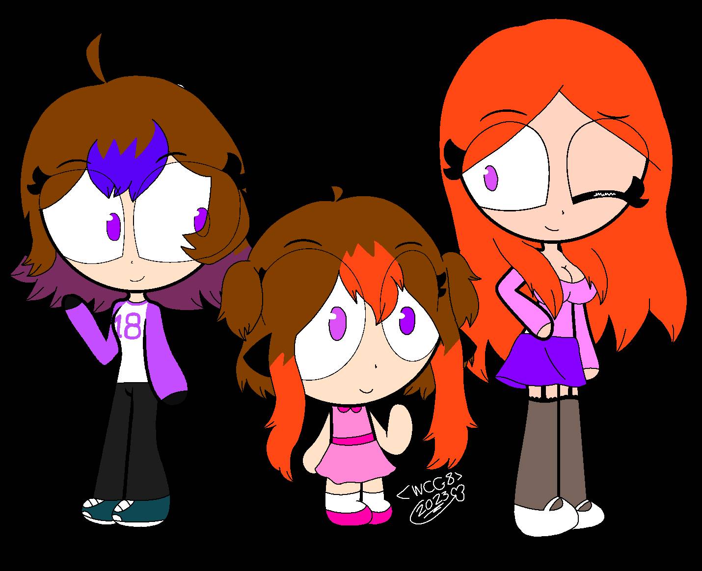 The Rainbow Friends - Red meets Lavender by DarkFairy1999 on DeviantArt