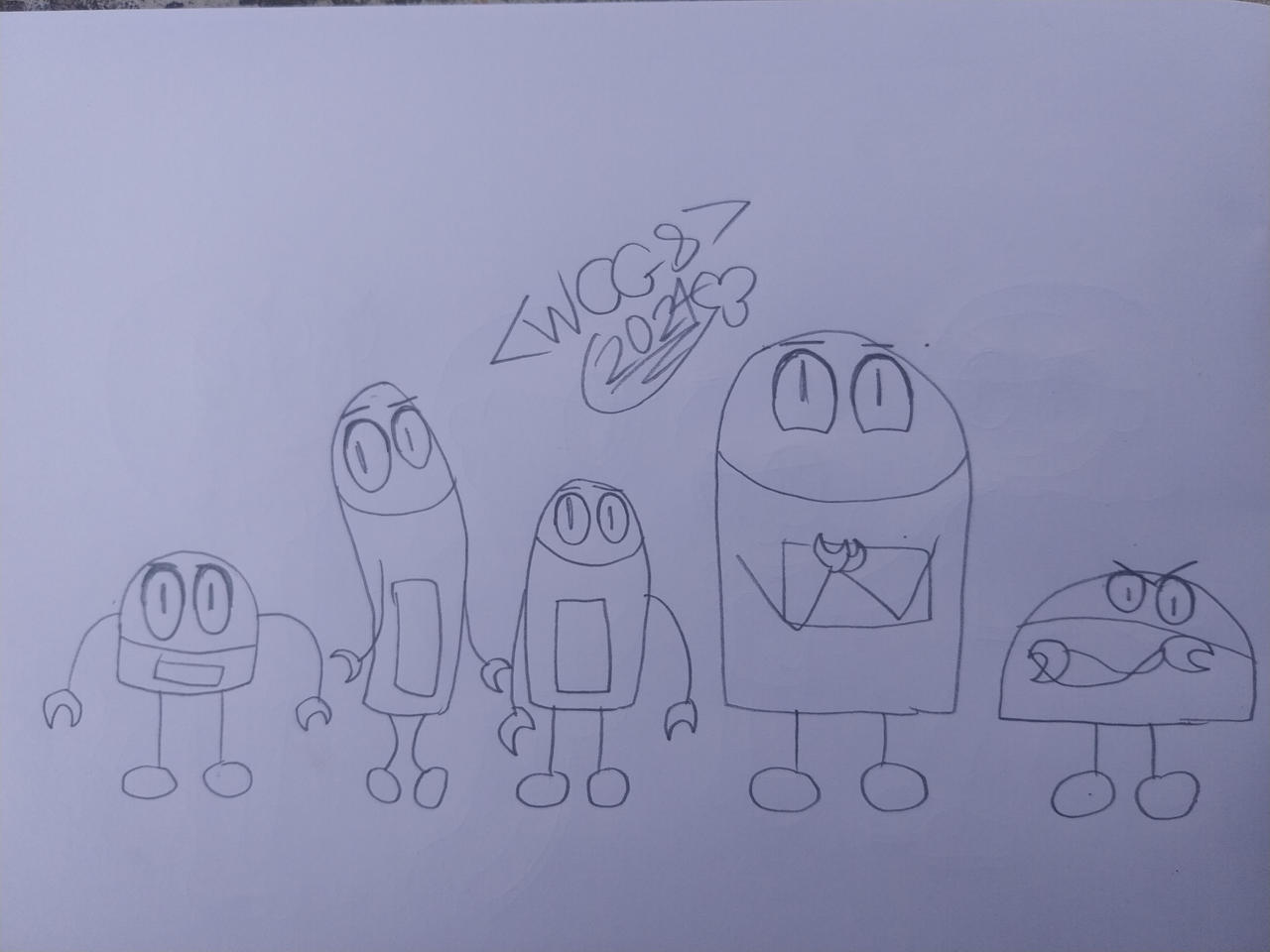 The 5 Main StoryBot by OshiWaWa30021 on DeviantArt