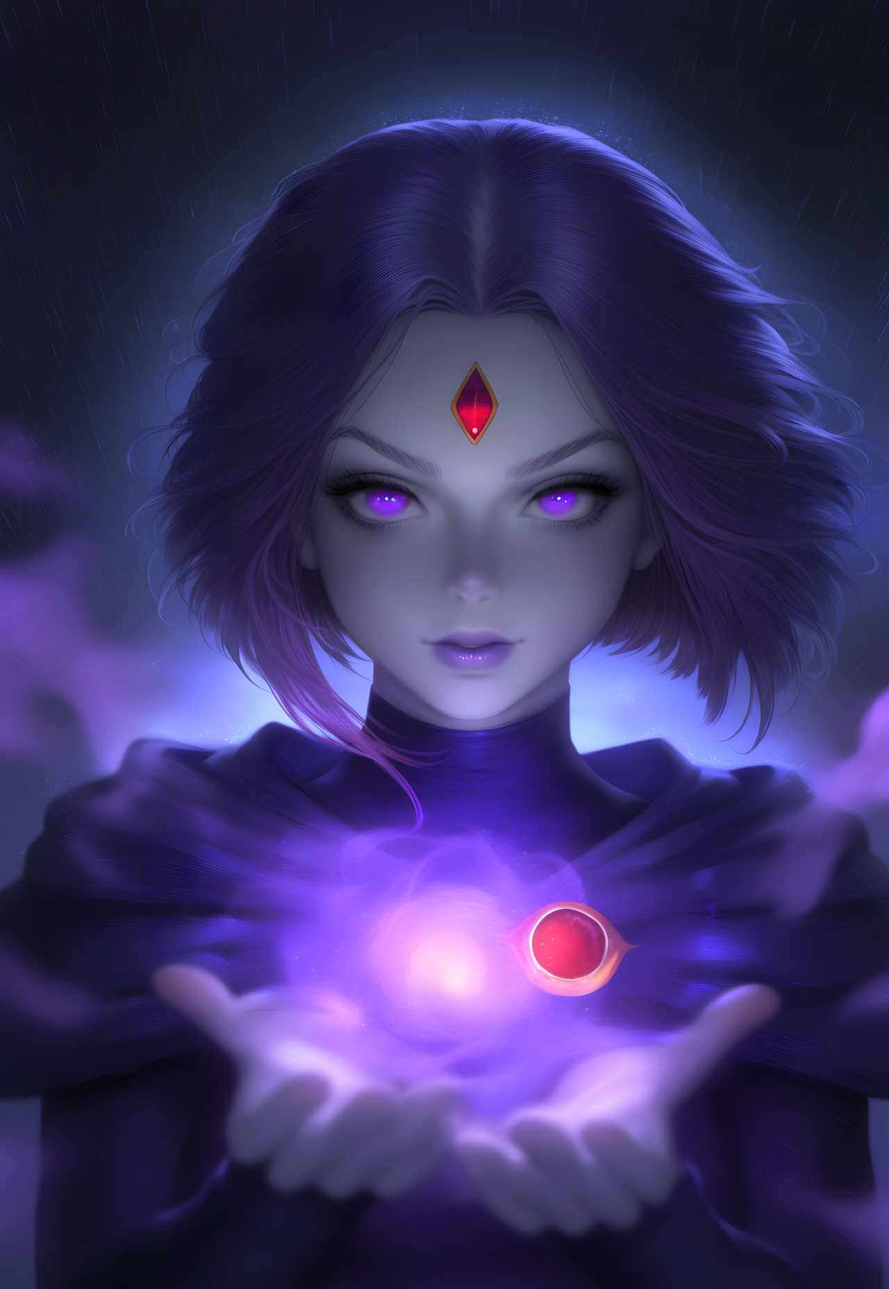 Raven Dc Model Raven | DC Comics by DigitalDesireAI on DeviantArt