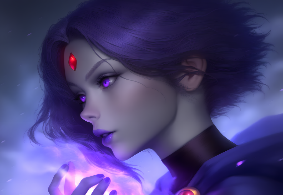 Raven | DC Comics by DigitalDesireAI on DeviantArt