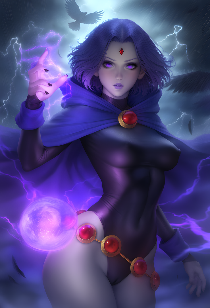 Raven Dc Cold Raven | DC Comics by DigitalDesireAI on DeviantArt