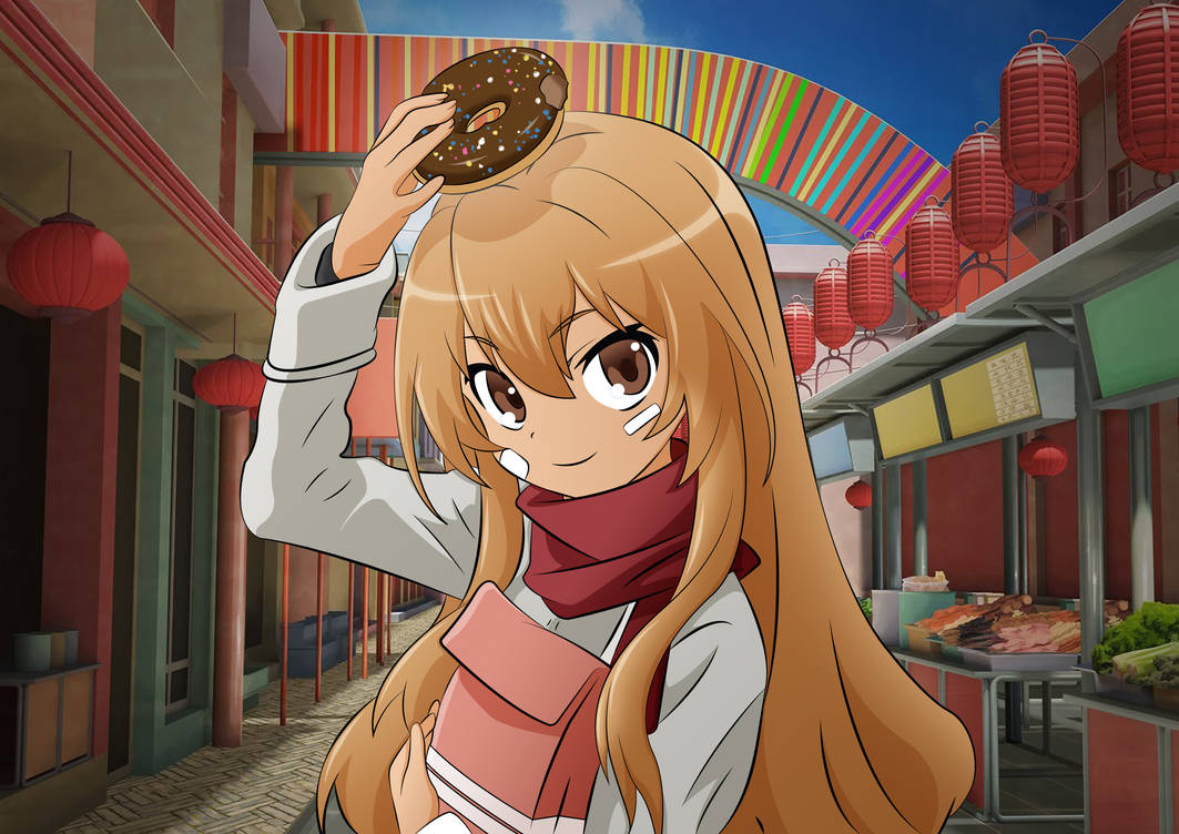 Taiga the Donut Angel- anime, manga and novel : r/toradora