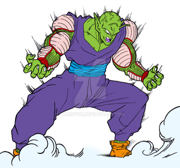 Picollo Back Colored Picollo by yamiryuk on DeviantArt