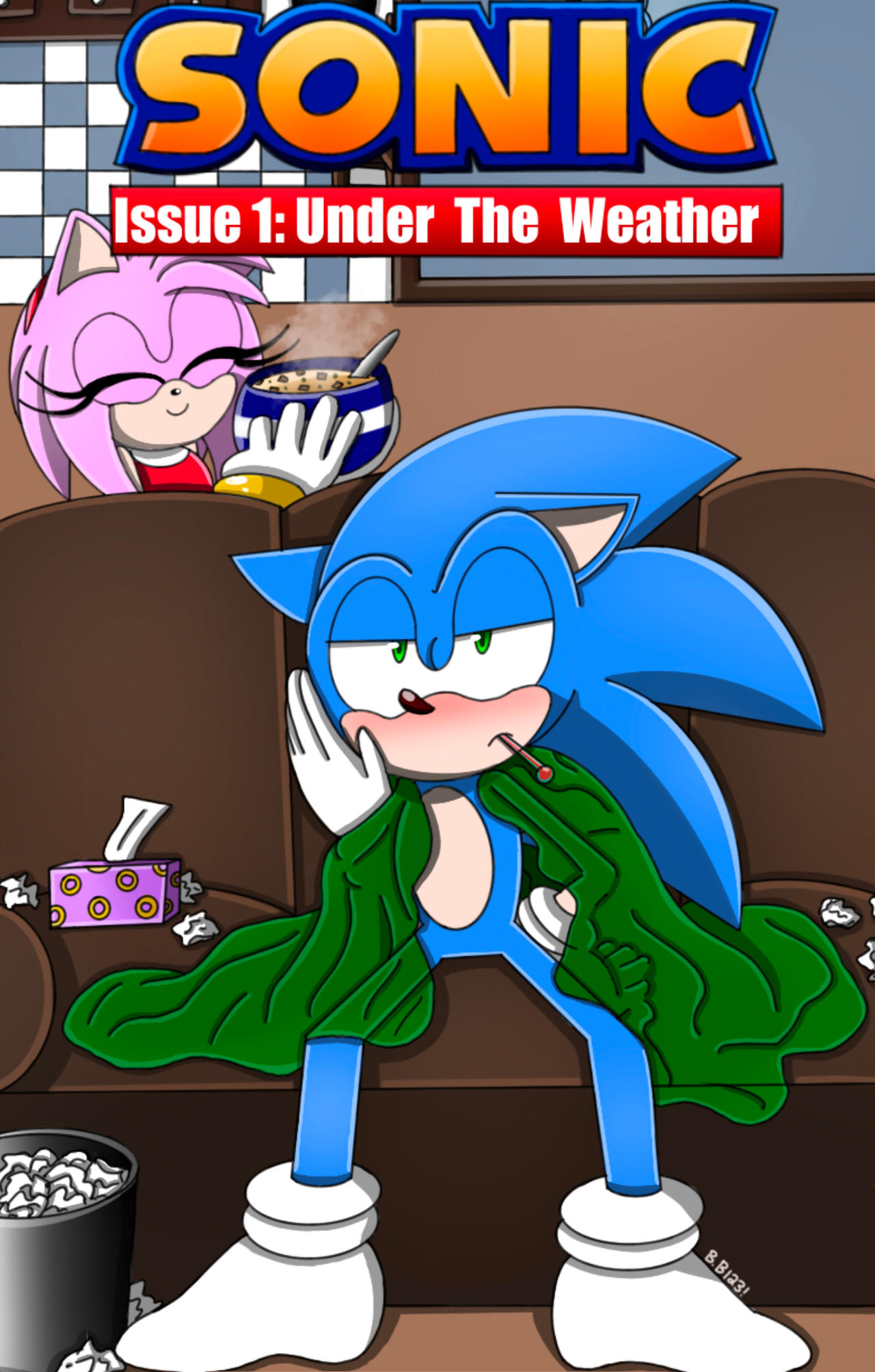Sonic Movie Comic: Underneath the Mistletoe (1/3) by Jame5rheneaZ on  DeviantArt