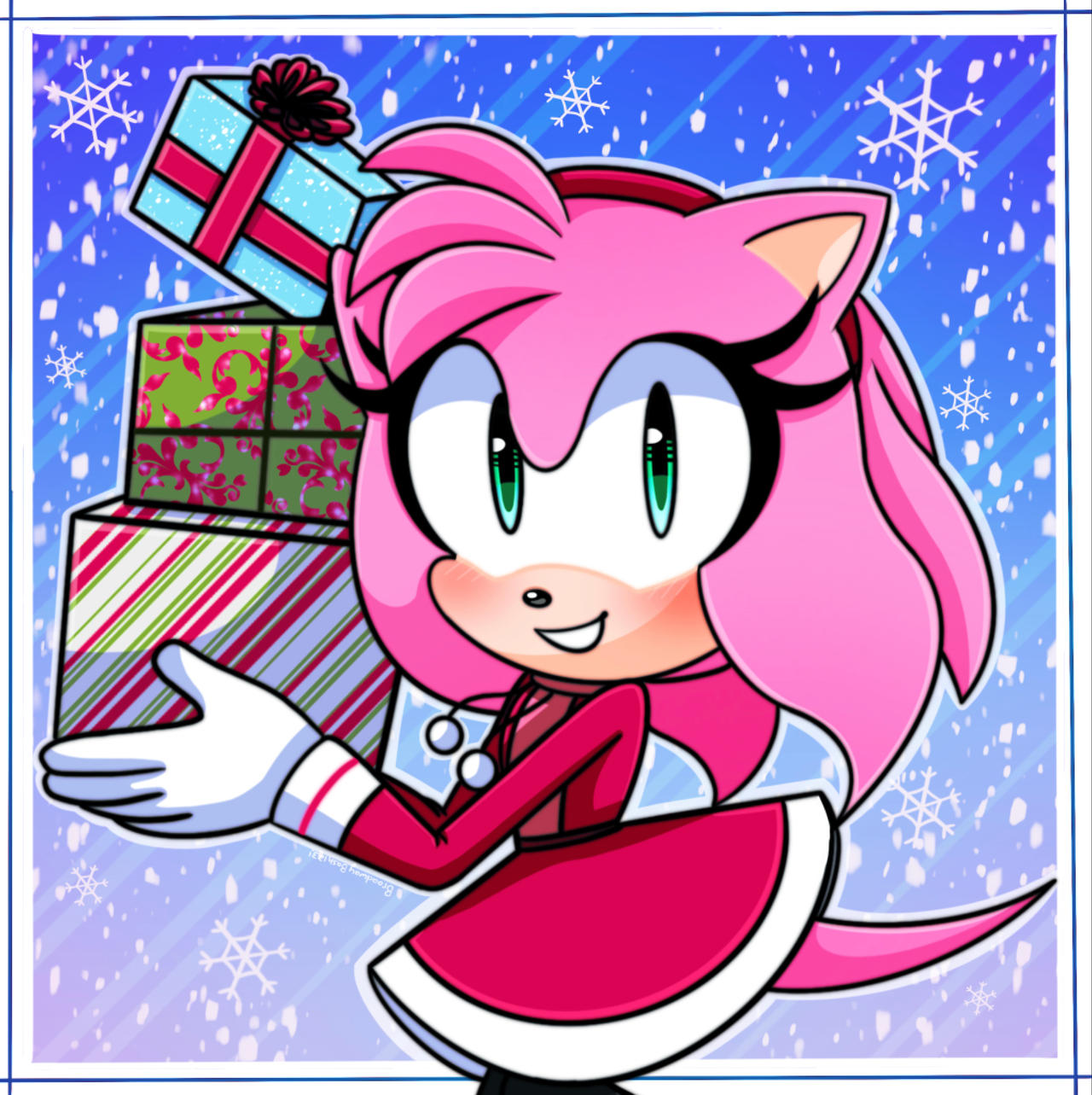 Christmas Gift Amy by BroadwayBash123 on DeviantArt