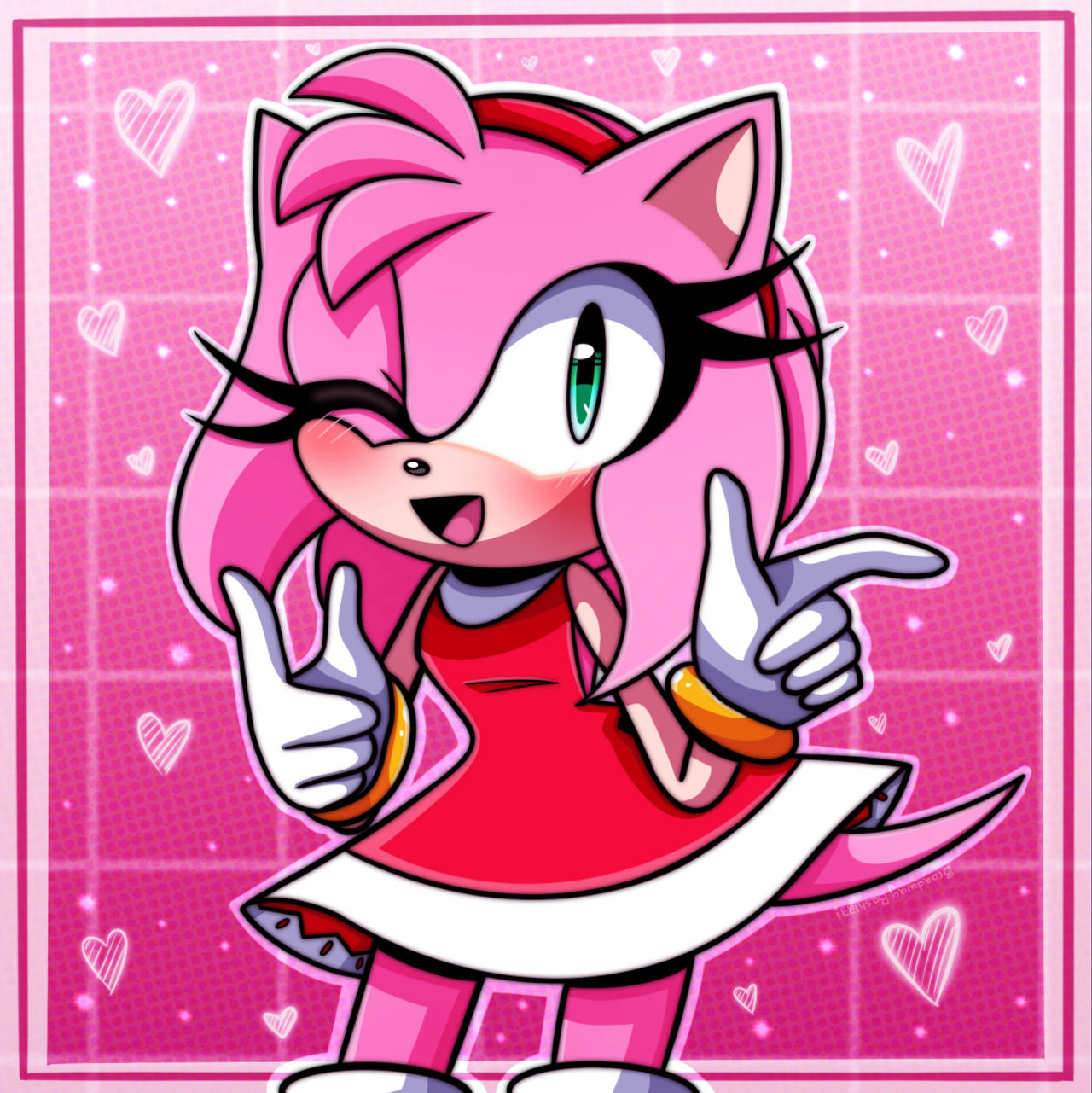 Amy Deviantart Amy Rose by BroadwayBash123 on DeviantArt