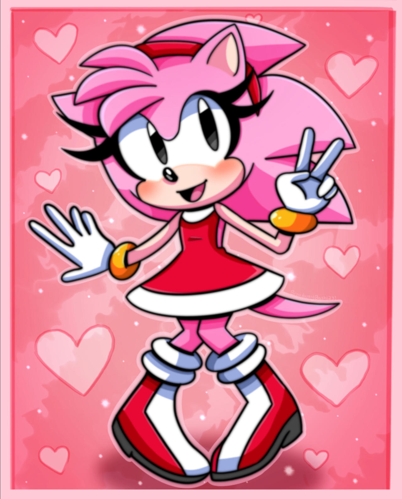 Classic Deviantart Classic Modern Amy by BroadwayBash123 on DeviantArt