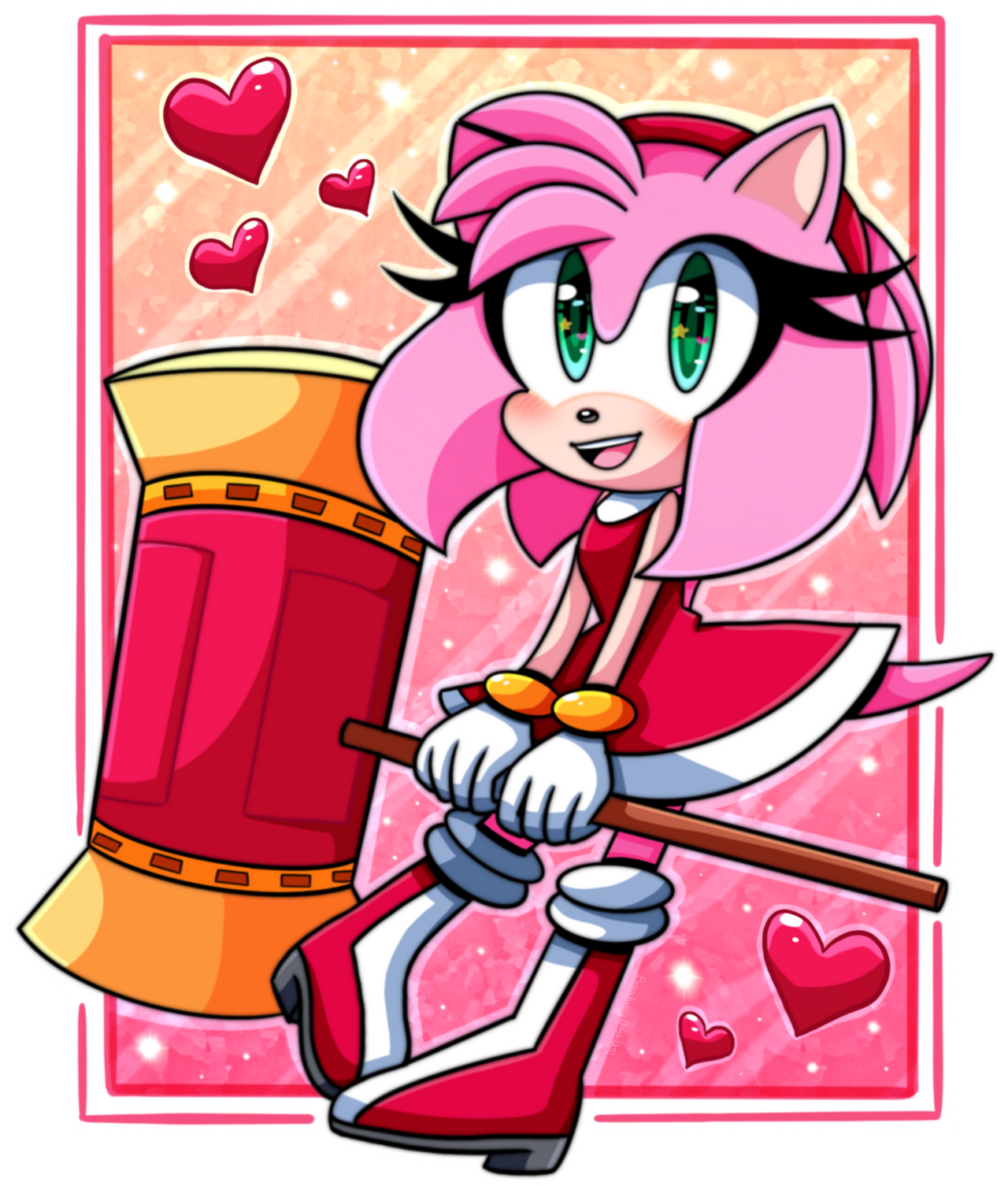 Amy Deviantart Amy Rose by BroadwayBash123 on DeviantArt