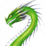 My First Marker Drawing-Green Dragon