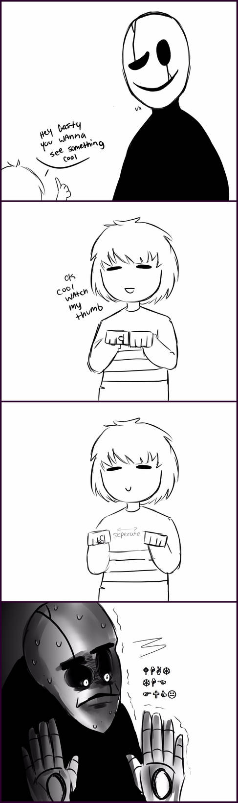 Frisk Getting Slaughtered FRisk whaT tHe HELL by BamSaraKilledYou on DeviantArt