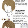 Quick Hair Tutorial - Paint Tool Sai (OLD)