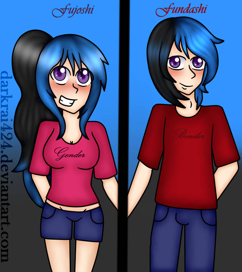 Genderbender fujoshi and fundashi by darkrai424 on DeviantArt