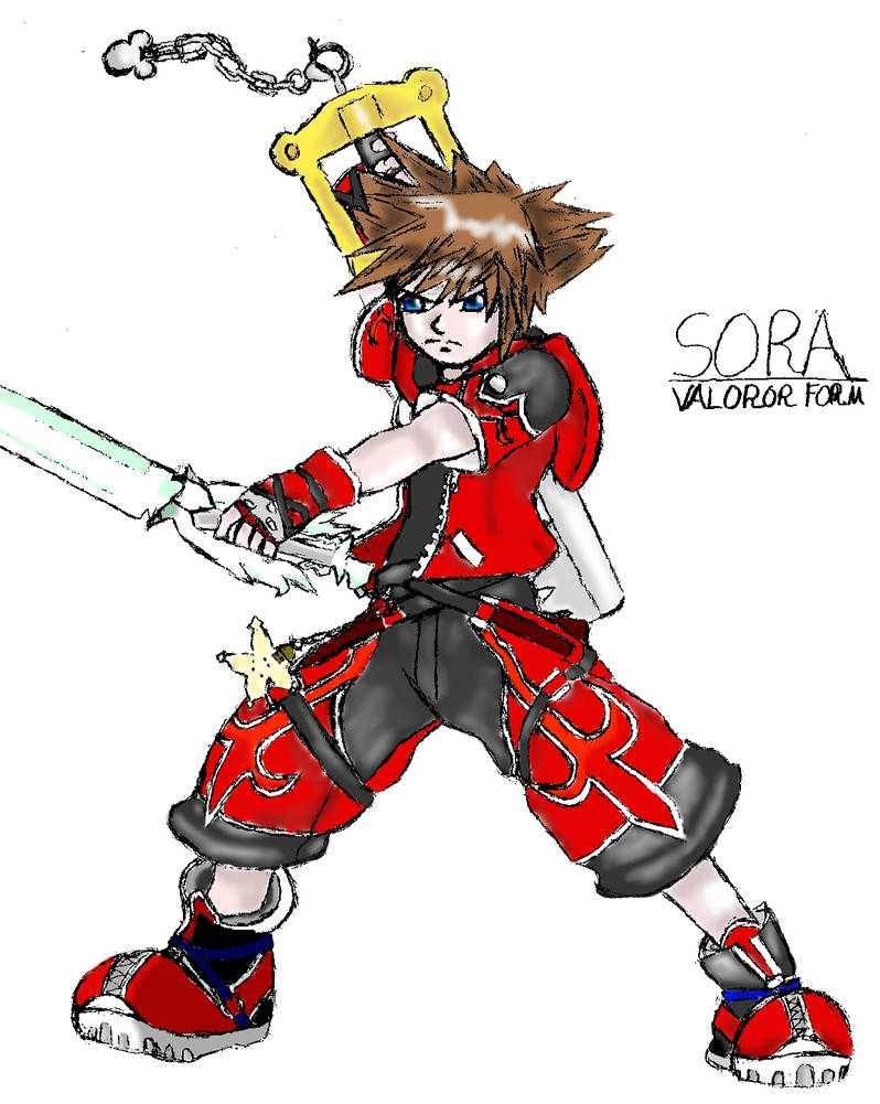 Sora Valor Form by AnonTheDarkOne on DeviantArt