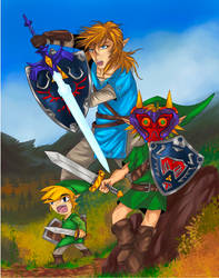 Link Mania Fan art