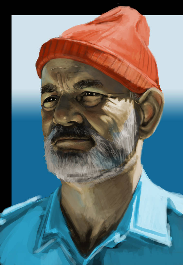 Steve Zissou work in progress by YogJoshiArt on DeviantArt