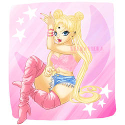 Pastel Punk Sailor Moon