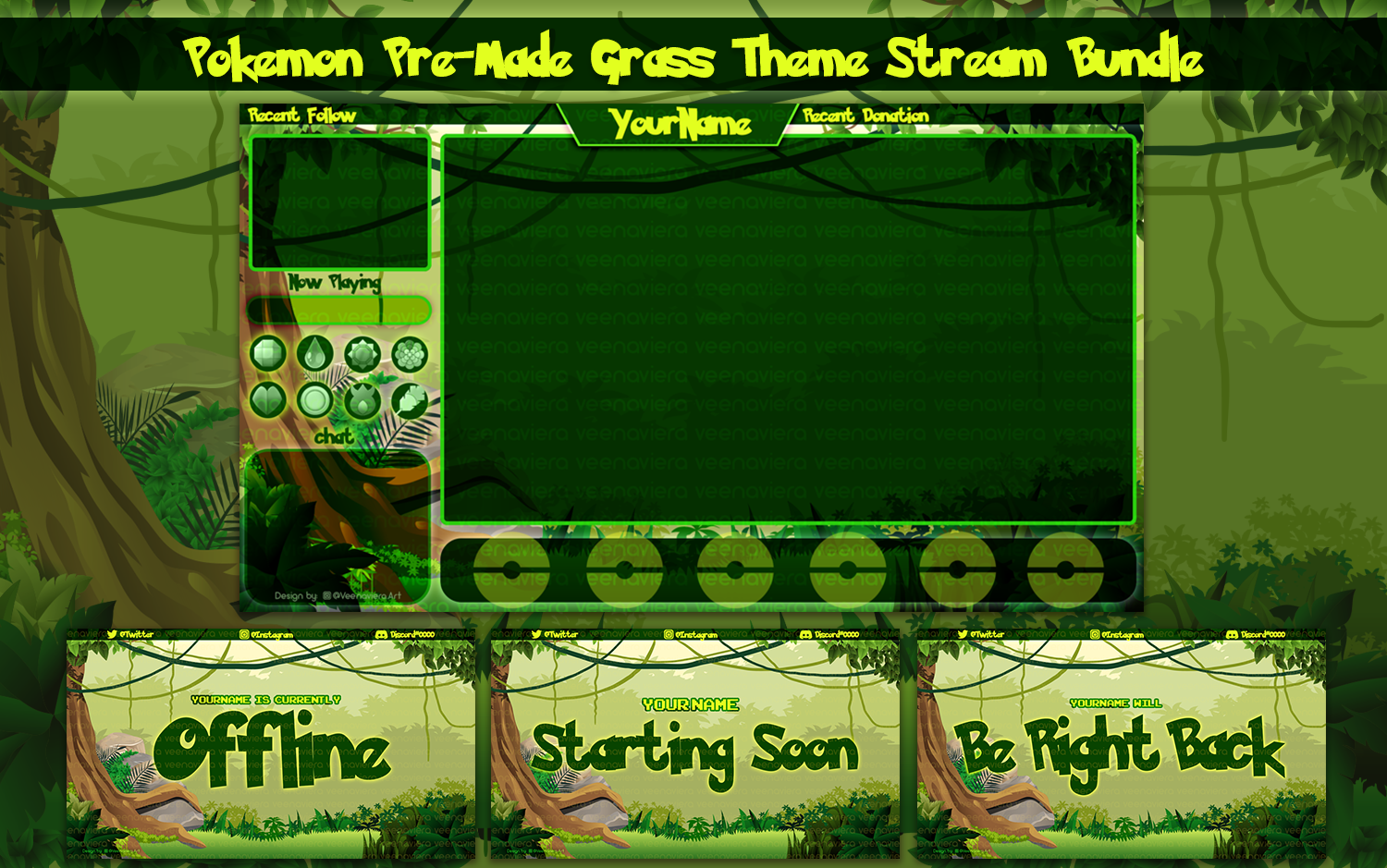 Pokedex Twitch Overlay by Oo-Adachi-oO on DeviantArt