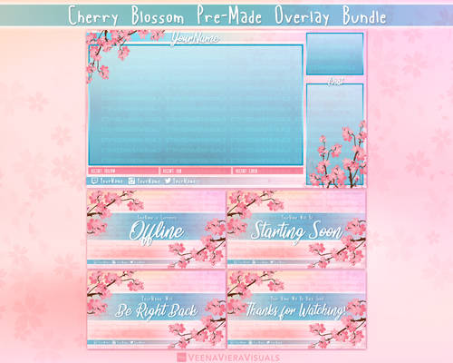 Cherry-blossom-overlay-package