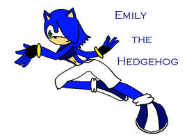 My OC Emily the Hedgehog