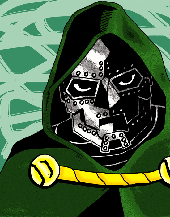 Dr. Doom Color by stevendanger on DeviantArt