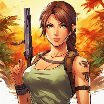 Realistic Lara Croft