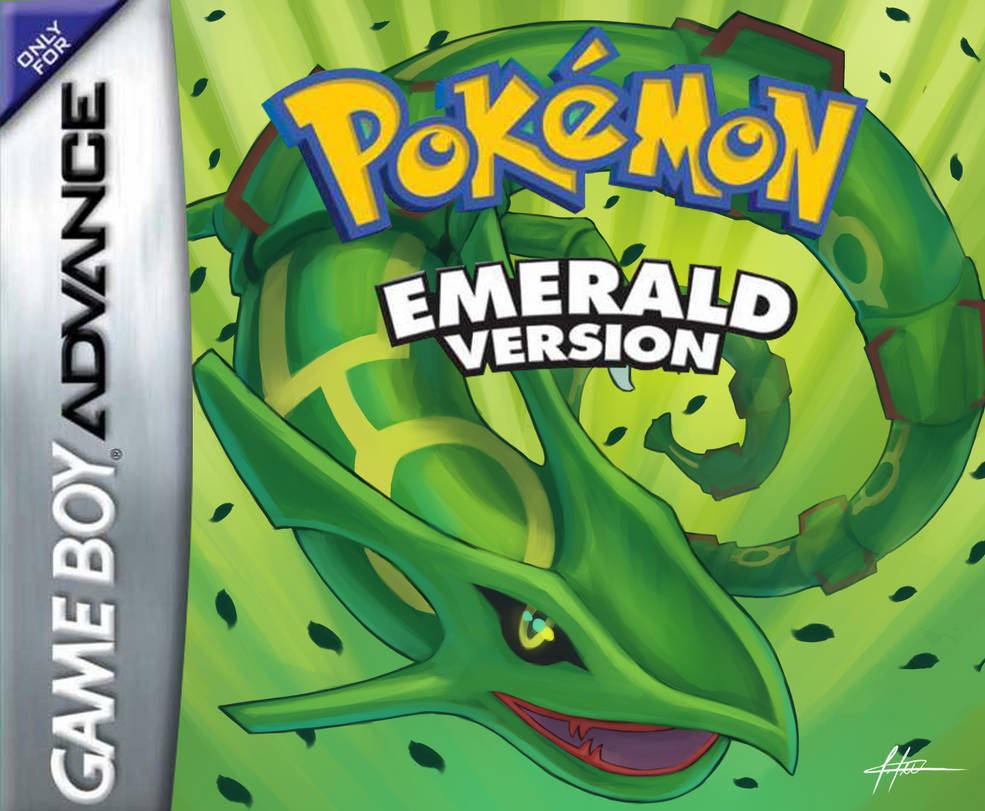 Pokemon Emerald Version s Cover Redesign By Juan J De La Cruz On DeviantArt pokemon-emerald-version-s-cover-redesign-by-juan-j-de-la-cruz-on-deviantart