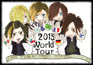 The GazettE World Tour 2013