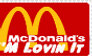 I'm Lovin it Stamp