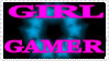 Girl Gamer Stamp