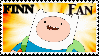 Adventure Time - Finn Fan stamp