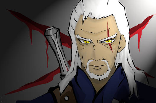 Geralt of Rivia : white wolf (2)