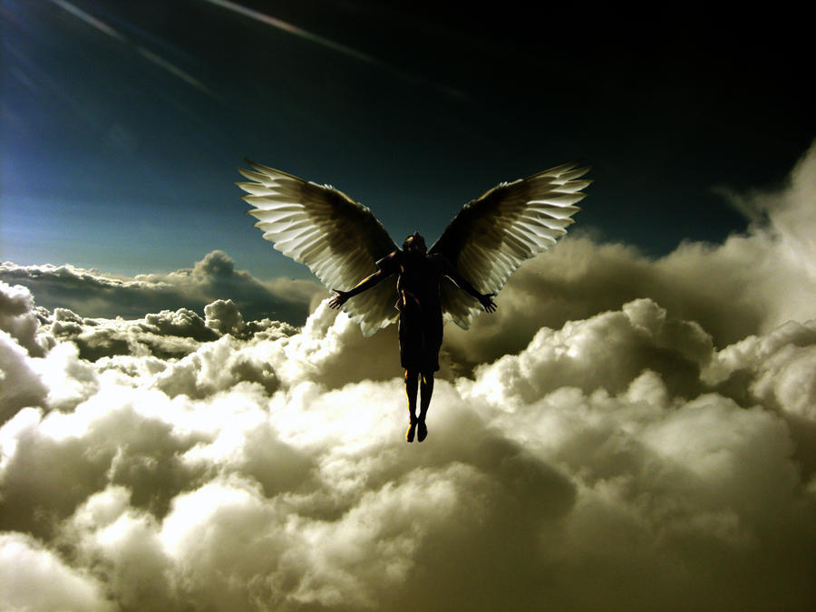 flight of an angel...