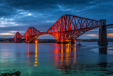 Rote Bruecke - Red Bridge