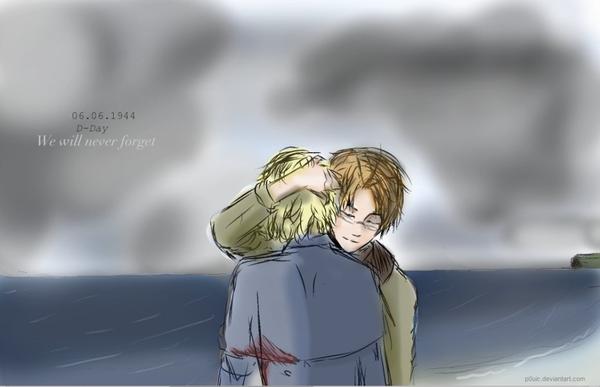 Hetalia: FrUs D-day