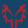 Spider-Man 2099 Mask Minimalist Design