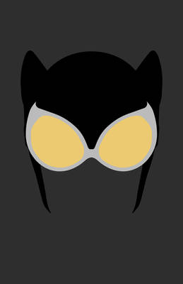 Catwoman Mask Minimalist Design