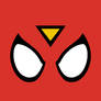 Spider-Woman Mask Minimalist Design