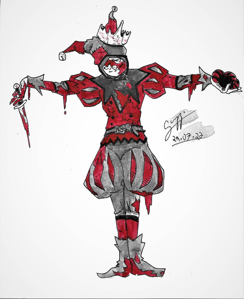 Werewolf Jester Jester by GuzziTheGoose on DeviantArt