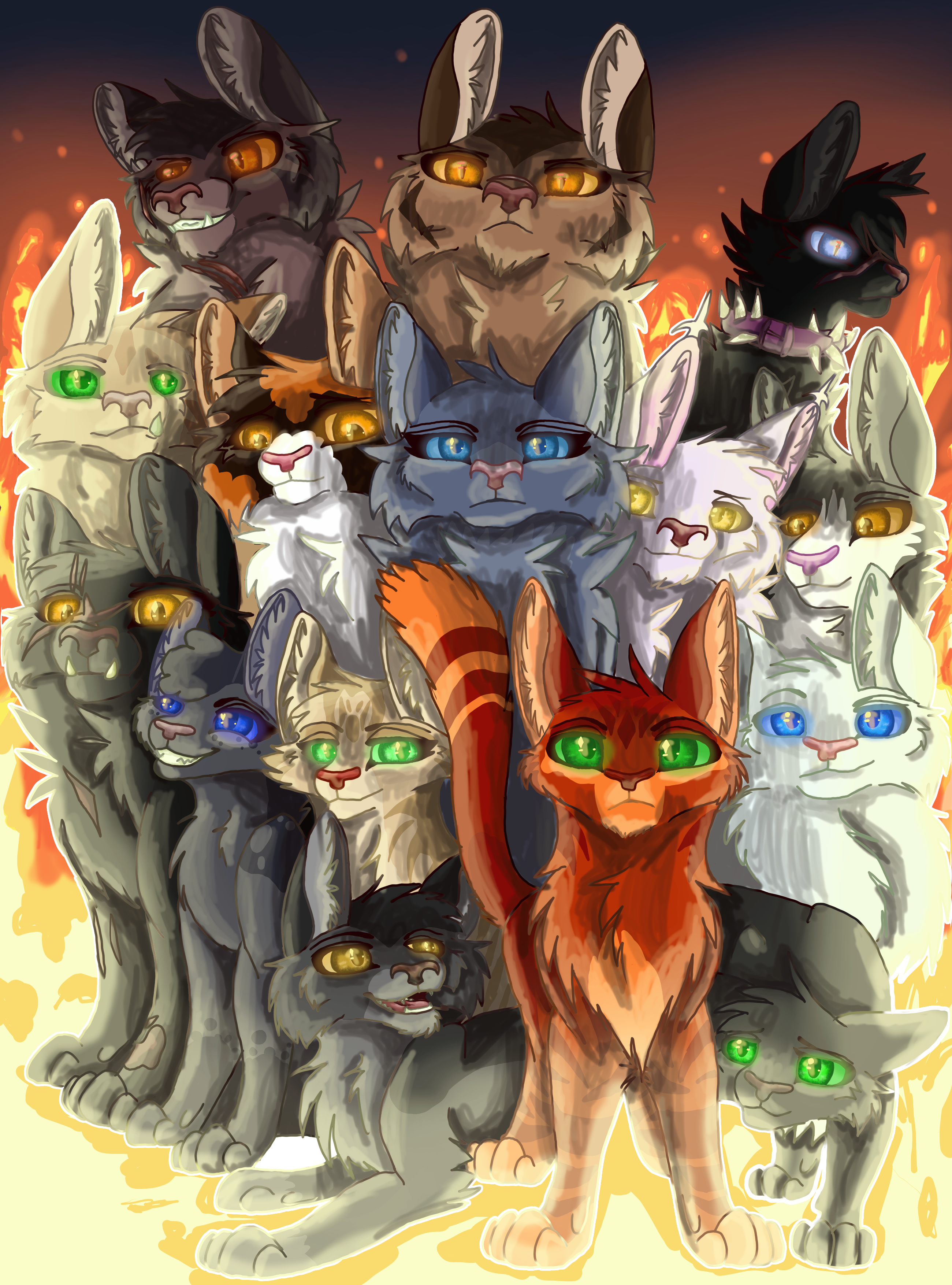 200 Warriors ( warrior cats ) fan art ideas in 2023