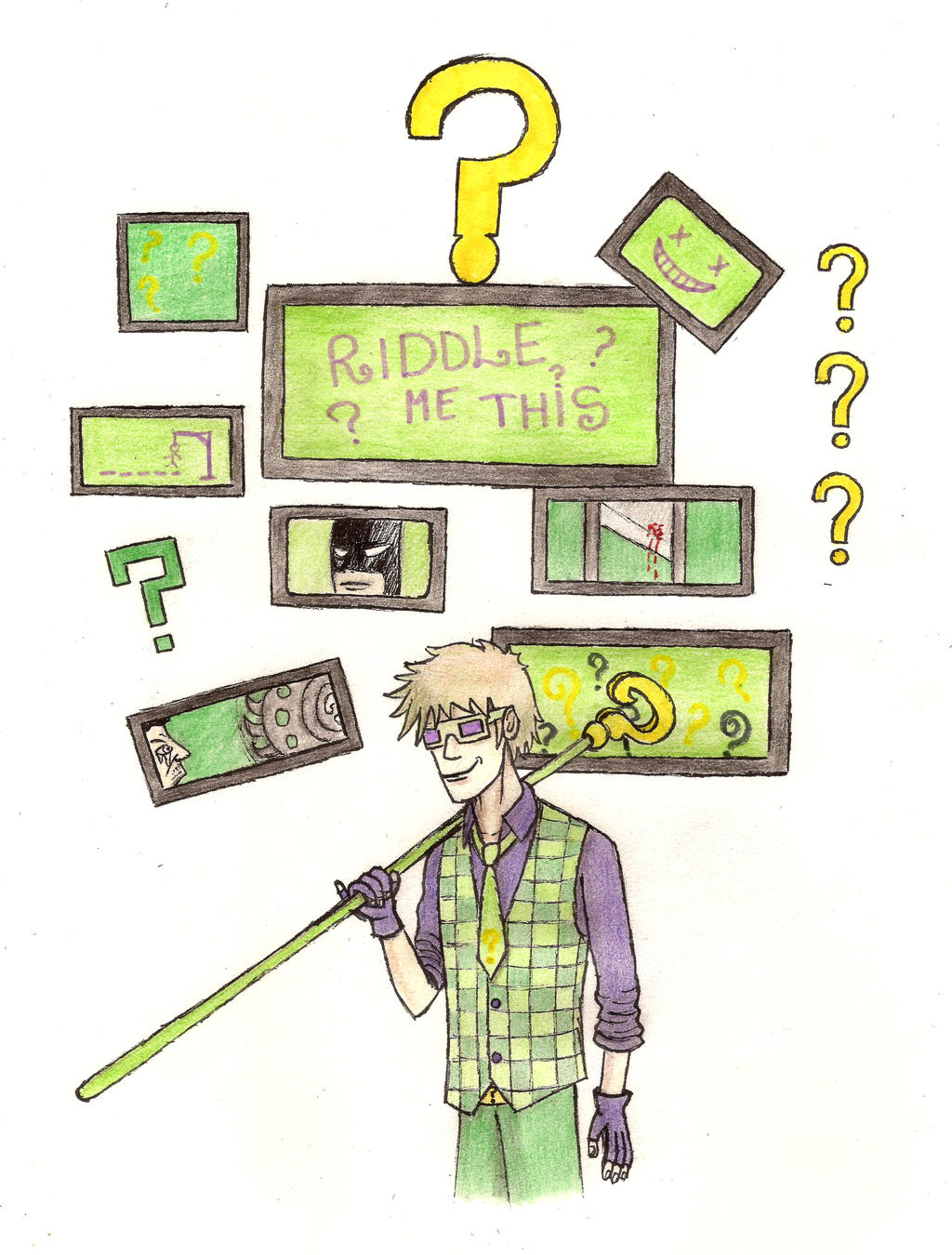 Riddler by BatVictor on DeviantArt
